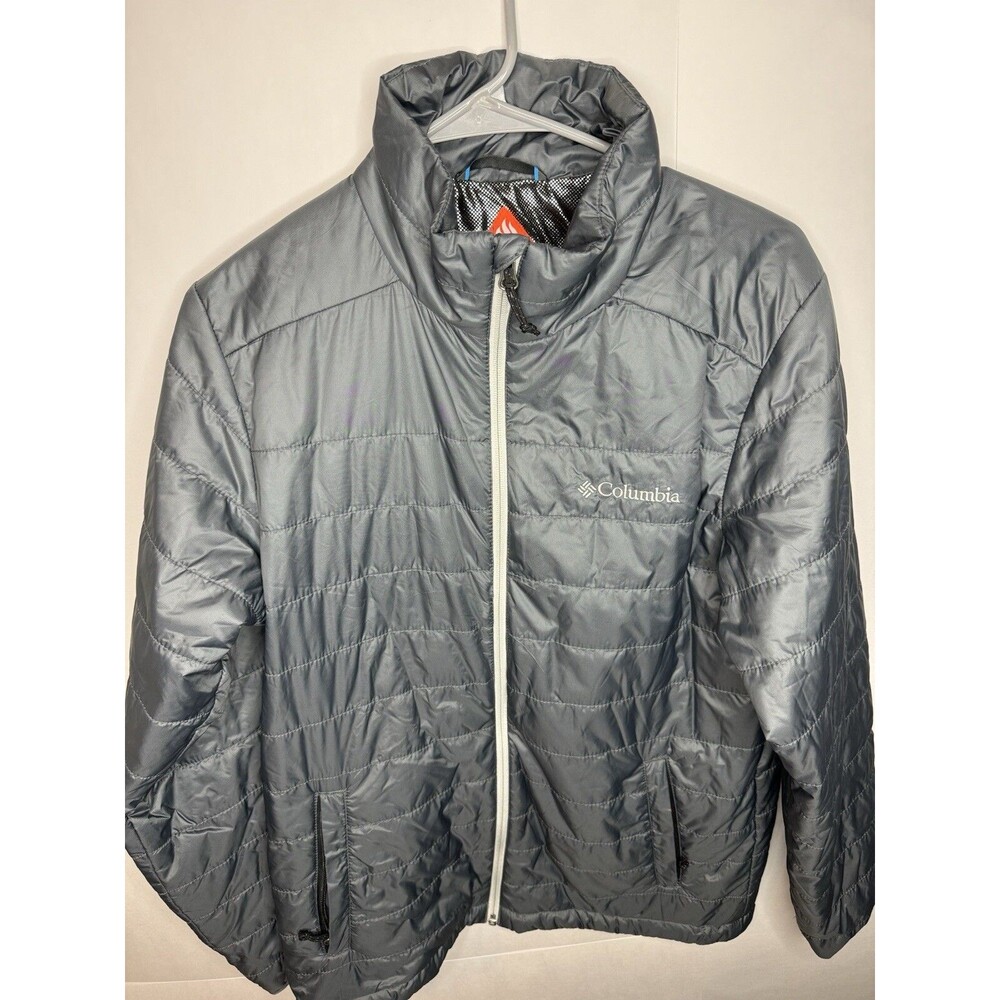 Columbia Thermal Coil Grey Polyester Insulated Puffer Jacket Women’s Small